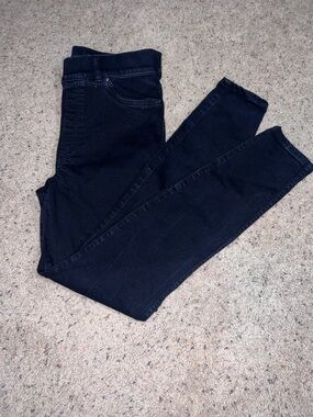 Spanx black skinny jeans